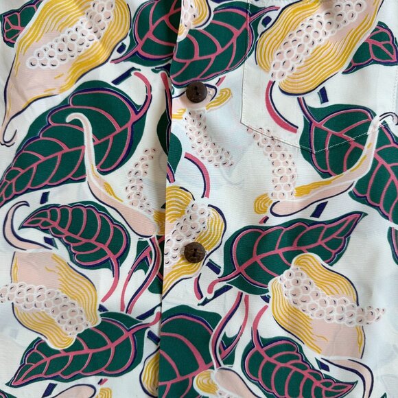 Sun Surf Tokyo x Beams Plus Vintage Style Hawaiian Shirt Small - Picture 9 of 10